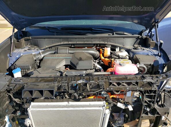 5NMP3DG13SH032388 2025 HYUNDAI SANTA Blue ძრავის განყოფილების ხედი