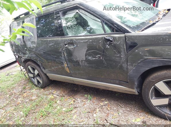 5NMP3DG18RH009487 2024 HYUNDAI SANTA FE HYBRID Green Rear interior view