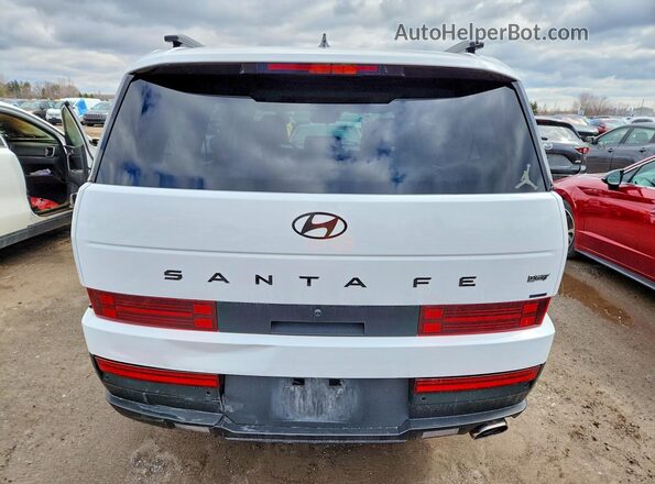 5NMP3DGL1RH024494 2024 HYUNDAI SANTA White Vista trasera