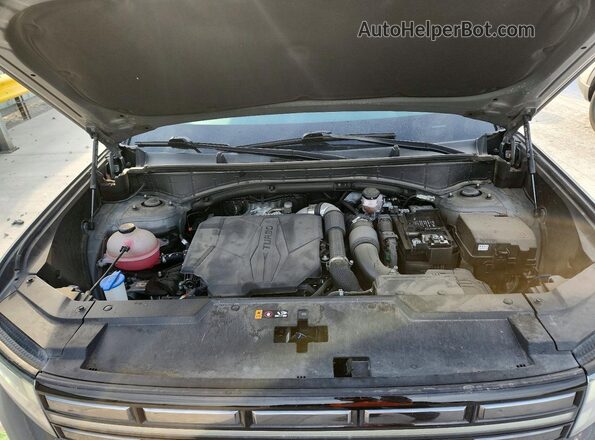 5NMP3DGL1RH044535 2024 HYUNDAI SANTA Gray Widok komory silnika