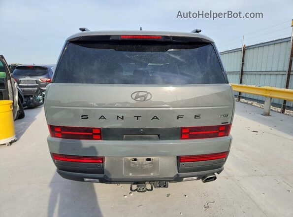 5NMP3DGL1RH044535 2024 HYUNDAI SANTA Gray Widok z tyłu
