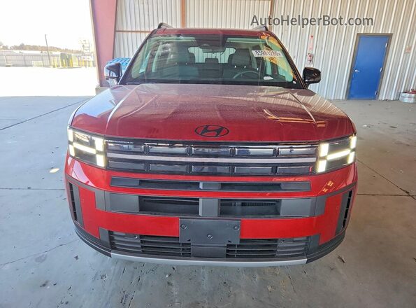5NMP3DGL1SH107980 2025 HYUNDAI SANTA Red Vista frontal