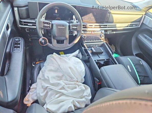 5NMP3DGL3RH058968 2024 HYUNDAI SANTA Silver Widok deski rozdzielczej