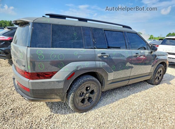 5NMP3DGL5RH044263 2024 HYUNDAI SANTA Gray Задня права чверть