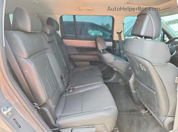 5NMP3DGL5RH044263 2024 HYUNDAI SANTA Gray Вид задньої частини салону