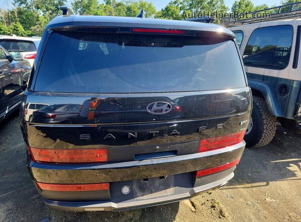 5NMP3DGL6RH034552 2024 HYUNDAI SANTA Черный Вид сзади