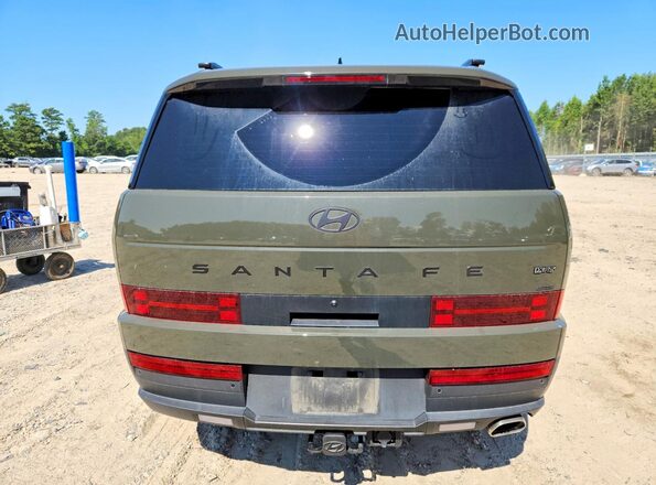 5NMP3DGL7RH015752 2024 HYUNDAI SANTA Green Rear view