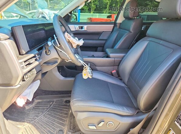 5NMP3DGL7RH015752 2024 HYUNDAI SANTA Green Front interior view