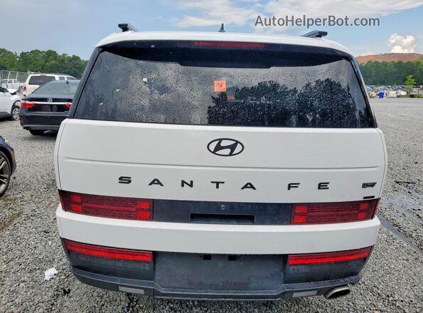 5NMP3DGL8RH052874 2024 HYUNDAI SANTA White Vista trasera