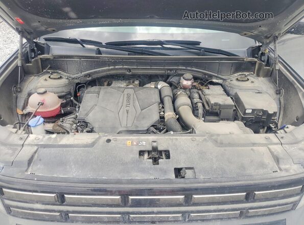 5NMP3DGL8SH074735 2025 HYUNDAI SANTA Gray Vista del compartimento del motor