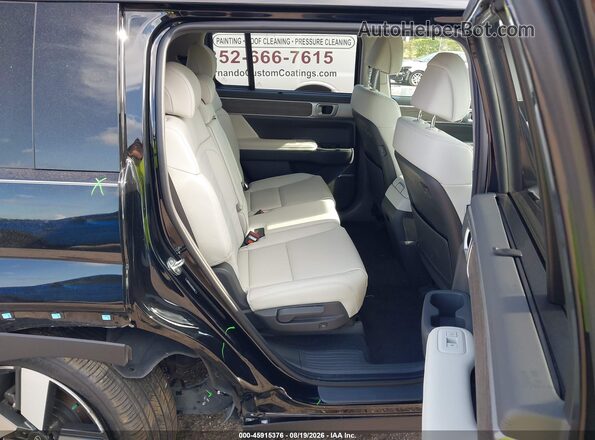 5NMP44GL3RH053458 2024 HYUNDAI SANTA FE Black Widok naklejki z numerem VIN