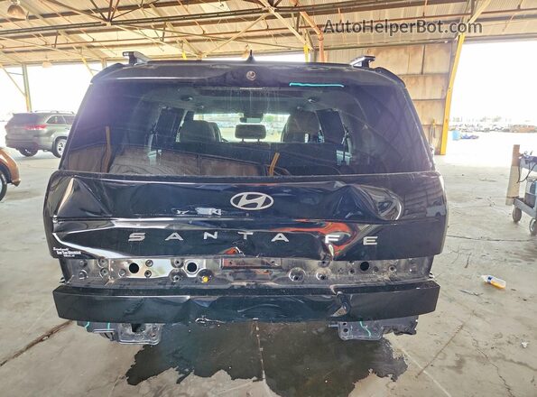 5NMP44GL5RH007887 2024 HYUNDAI SANTA Black Widok z tyłu