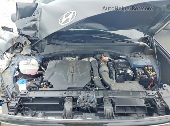 5NMP44GL5SH076956 2025 HYUNDAI SANTA Gray Вид підкапотного простору
