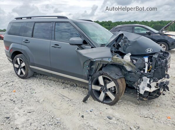 5NMP44GL5SH076956 2025 HYUNDAI SANTA Gray Передня права чверть