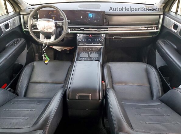5NMP44GL6RH023807 2024 HYUNDAI SANTA Silver წინა პანელის ხედი