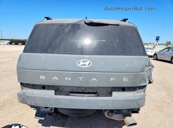 5NMP44GL7RH065189 2024 HYUNDAI SANTA Gray Вид ззаду