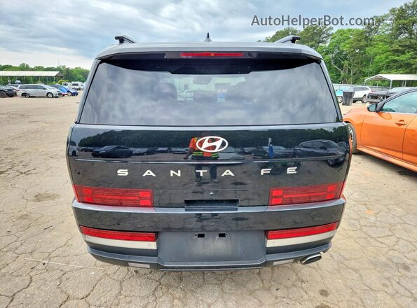 5NMP44GL8RH016132 2024 HYUNDAI SANTA Black Rear view
