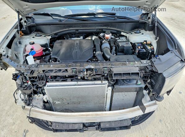 5NMP44GL8RH024750 2024 HYUNDAI SANTA Silver Widok komory silnika