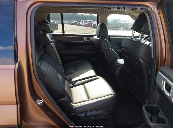 5NMP44GL9RH038480 2024 HYUNDAI SANTA FE Brown Widok naklejki z numerem VIN