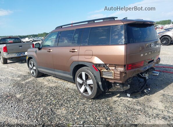 5NMP44GL9RH038480 2024 HYUNDAI SANTA FE Brown Tył lewy