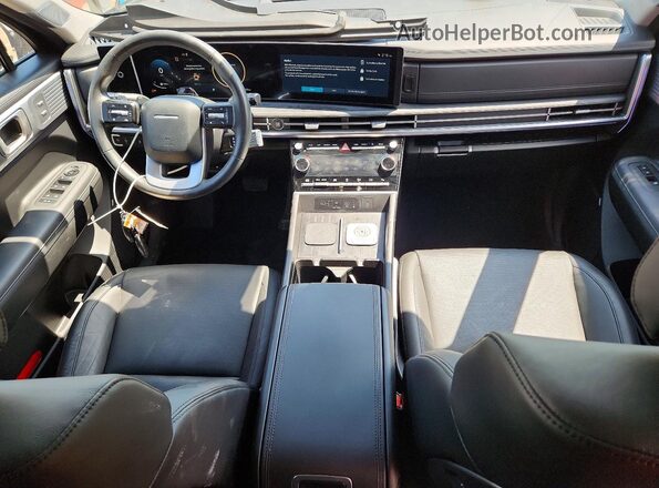 5NMP4DGL1SH128079 2025 HYUNDAI SANTA Black Dashboard view
