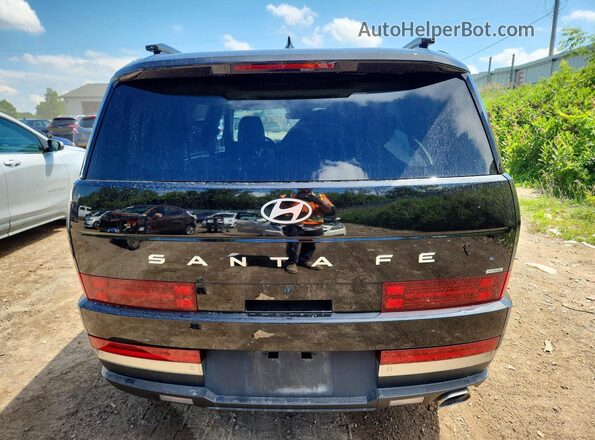5NMP4DGL1SH128079 2025 HYUNDAI SANTA Black Rear view