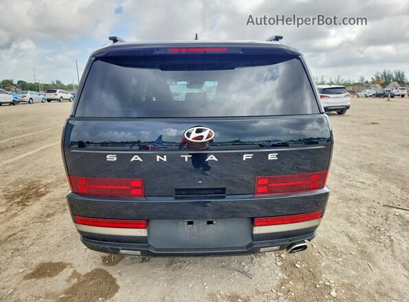 5NMP4DGL5SH141787 2025 HYUNDAI SANTA Black Вид ззаду