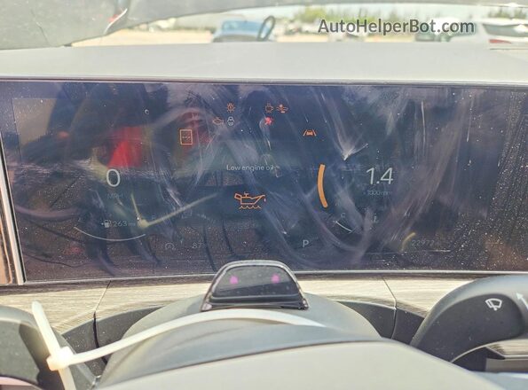 5NMP4DGL5SH141787 2025 HYUNDAI SANTA Black Вид щитка приладів