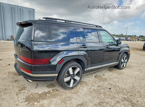 5NMP4DGL5SH141787 2025 HYUNDAI SANTA Black Задня права чверть