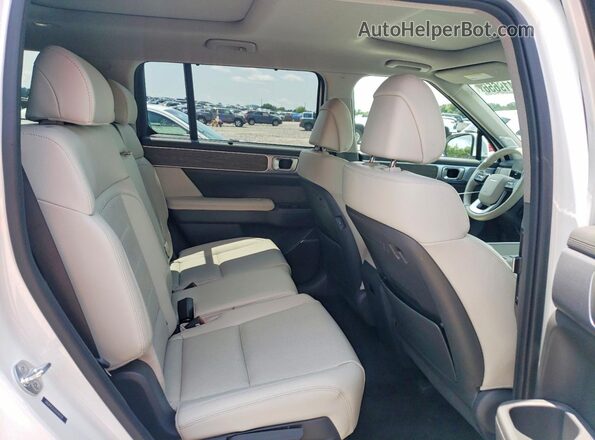 5NMP4DGL8SH141220 2025 HYUNDAI SANTA White Rear interior view