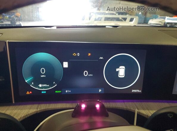 5NMP54G11SH051502 2025 HYUNDAI SANTA Black Instrument cluster view