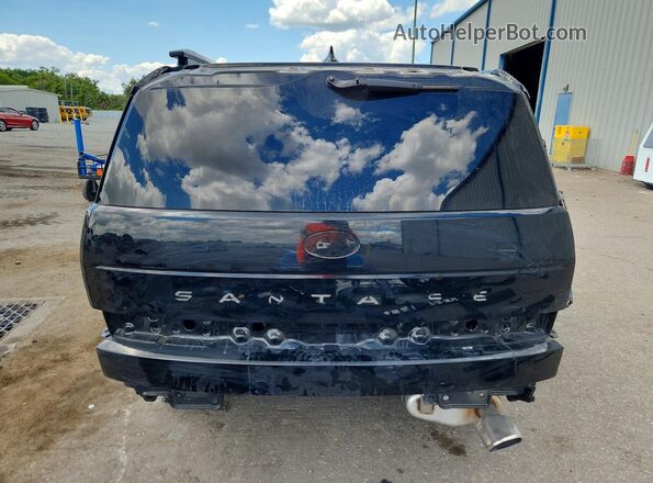 5NMP54GL3RH017816 2024 HYUNDAI SANTA Black Rear view