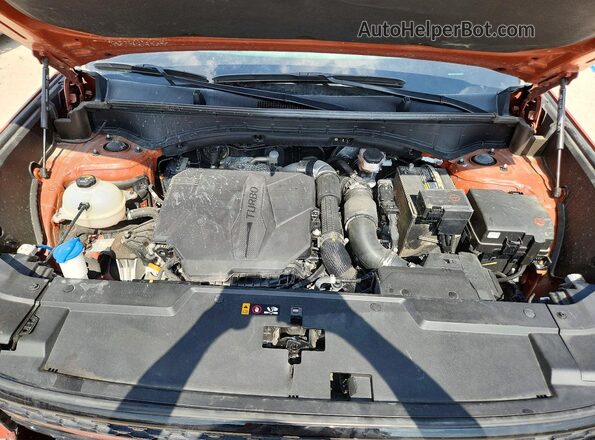 5NMP54GL5RH065964 2024 HYUNDAI SANTA Orange Engine compartment view