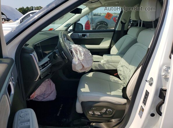 5NMP54GL6SH085274 2025 HYUNDAI SANTA White Vista de la etiqueta del VIN