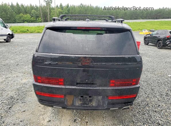 5NMP54GL6SH122078 2025 HYUNDAI SANTA Black Widok z tyłu