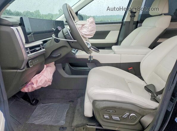 5NMP54GL6SH122078 2025 HYUNDAI SANTA Black Widok wnętrza z przodu