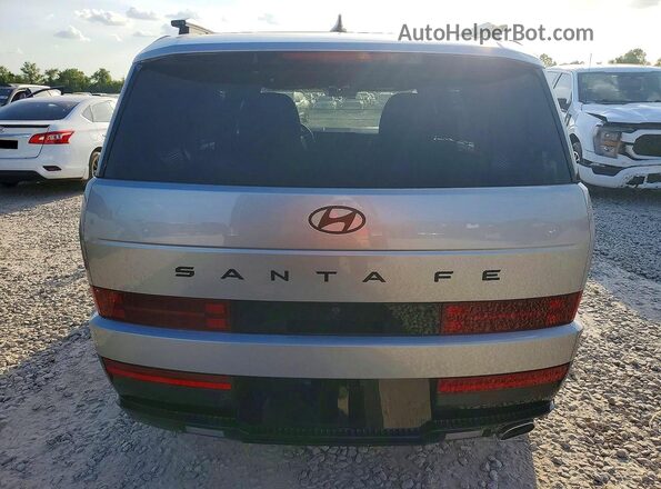 5NMP54GL7RH033355 2024 HYUNDAI SANTA Silver უკანა ხედი