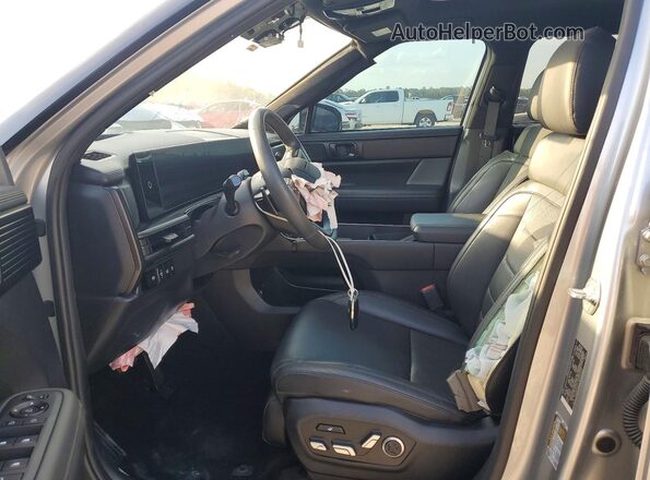 5NMP54GL7RH033355 2024 HYUNDAI SANTA Silver წინა სალონის ხედი