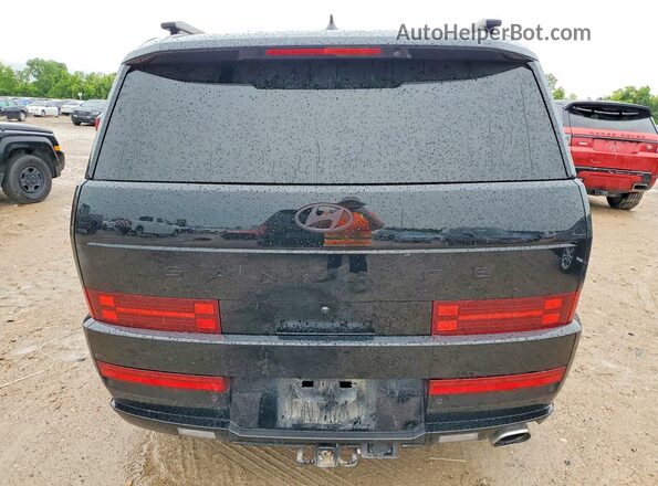5NMP54GL7SH142372 2025 HYUNDAI SANTA Black უკანა ხედი