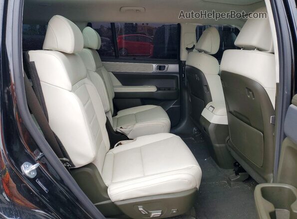 5NMP54GL7SH142372 2025 HYUNDAI SANTA Black უკანა სალონის ხედი