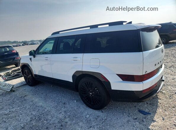 5NMP5DG10SH038921 2025 HYUNDAI SANTA White Հետևի ձախ