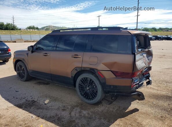 5NMP5DG12SH048544 2025 HYUNDAI SANTA Brown Rear left