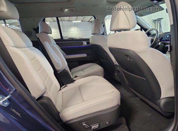 5NMP5DG12SH069684 2025 HYUNDAI SANTA Синий Вид задней части салона