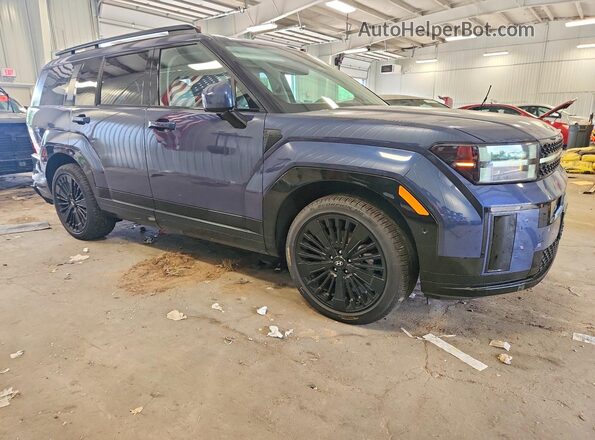 5NMP5DG12SH069684 2025 HYUNDAI SANTA Синий Передняя правая четверть