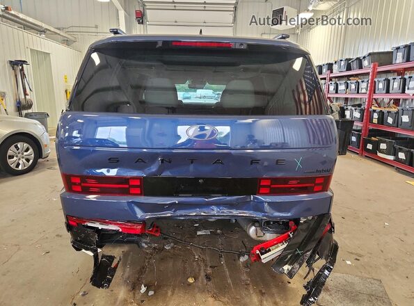 5NMP5DG12SH069684 2025 HYUNDAI SANTA Синий Вид сзади