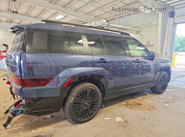 5NMP5DG12SH069684 2025 HYUNDAI SANTA Синий Задняя правая четверть