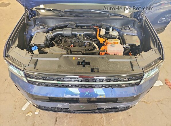 5NMP5DG12SH069684 2025 HYUNDAI SANTA Синий Вид подкапотного пространства