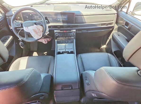 5NMP5DG14SH025279 2025 HYUNDAI SANTA White Dashboard view