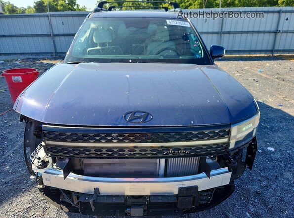 5NMP5DG15SH046934 2025 HYUNDAI SANTA Blue Vista frontal