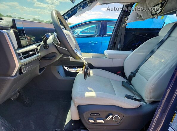 5NMP5DG15SH046934 2025 HYUNDAI SANTA Blue Vista interior delantera